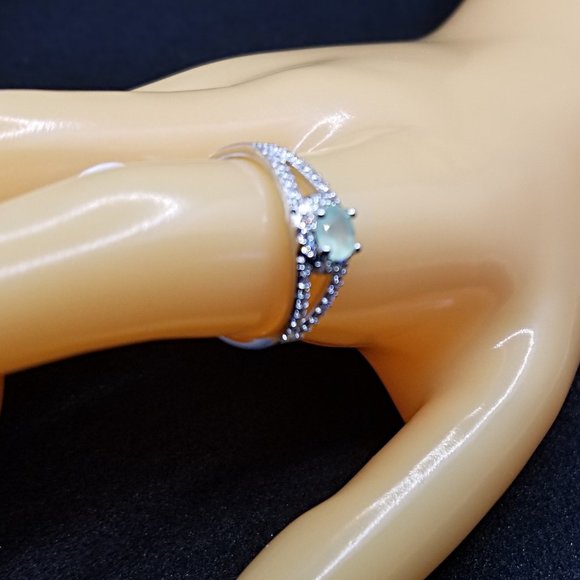 Opal Ring Green Size 9 Ring Bomb Party - Picture 2 of 4